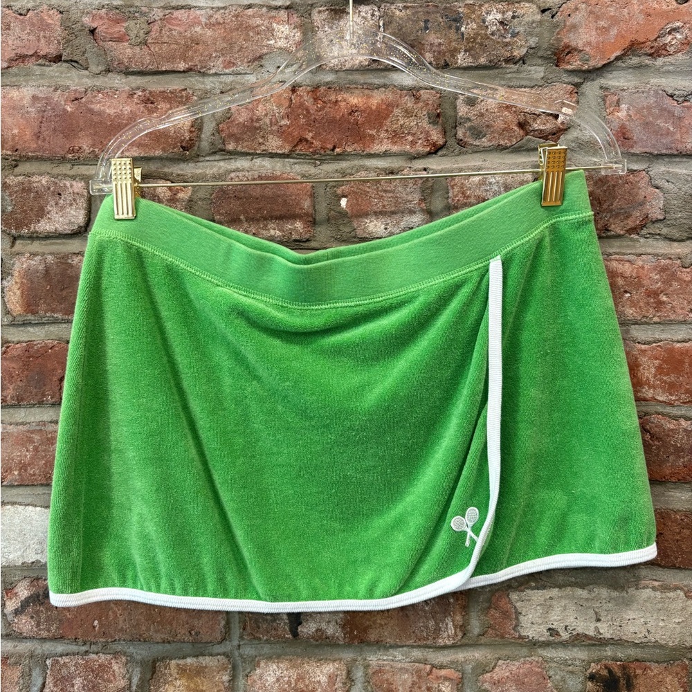 Vintage Juicy Couture Y2K Terry Tennis Mini Skirt